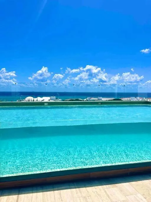 Ocean View Apartment Close To De Beach And 5Th Av 신데 델 카르멘
